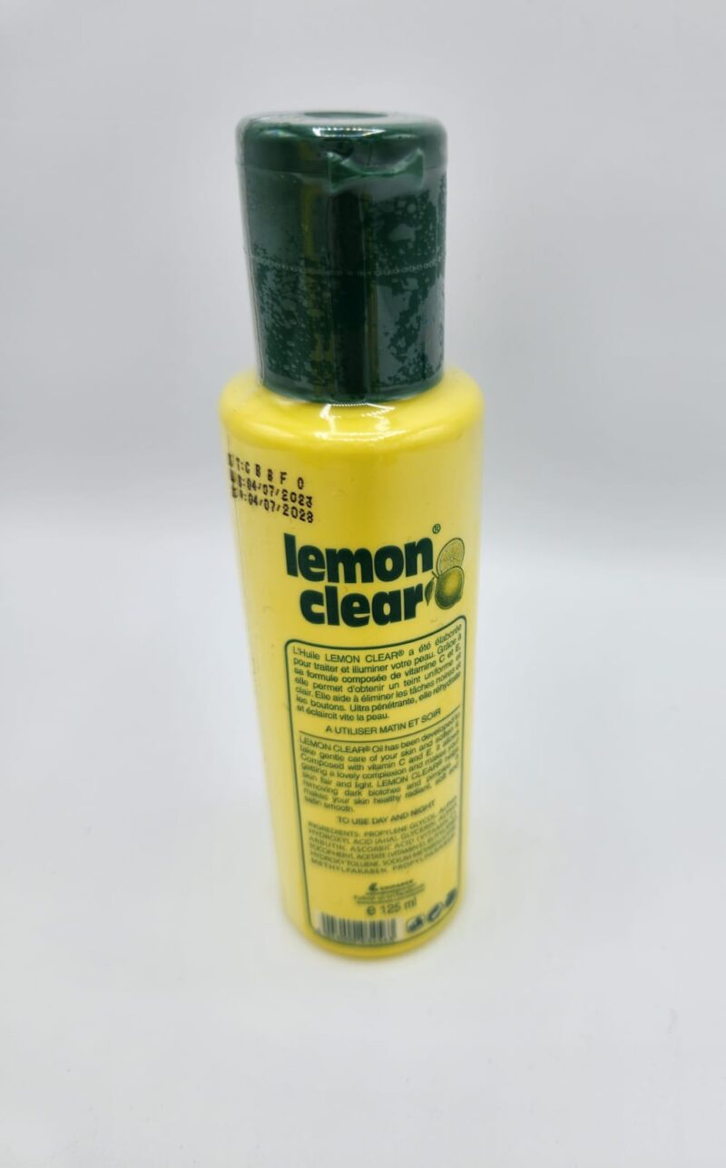 Huile Lemon Clear 125ML  1X - Image 2