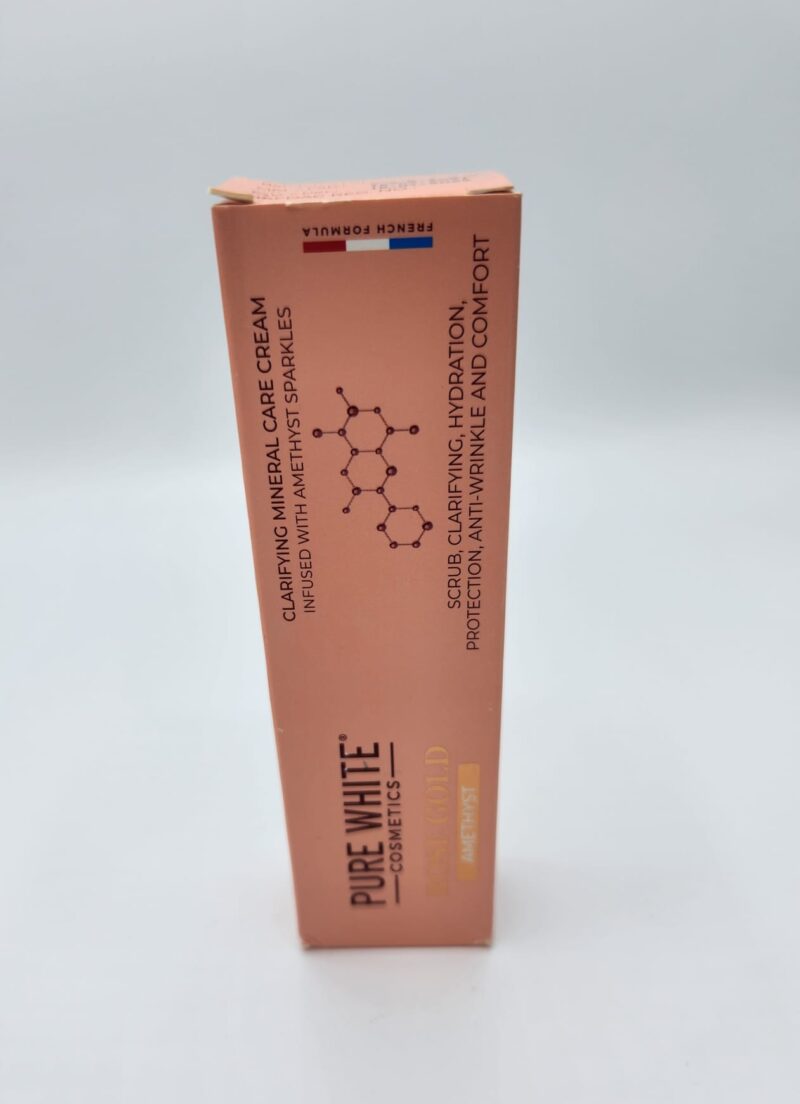 Pure White Amethyst Rose Gold Creme Tube - Image 3