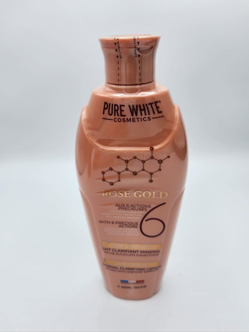 Pure White Rose Gold Lait. 1X  400ML