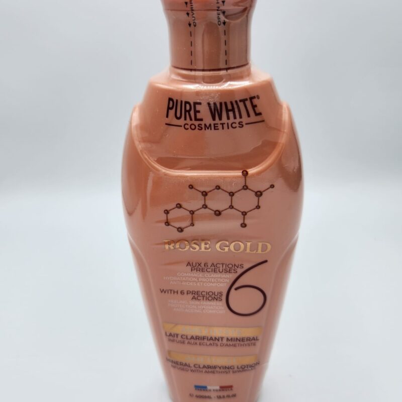 Pure White Rose Gold Lait. 1X  400ML