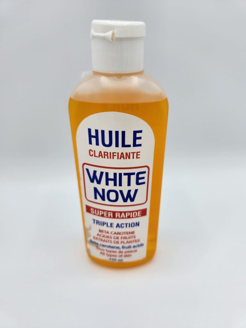 Huile WHITE NOW Super Rapide TRIPLE ACTION.125ml. - Image 4