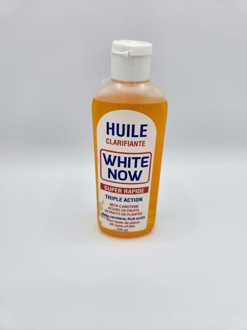 Huile WHITE NOW Super Rapide TRIPLE ACTION.125ml. - Image 3