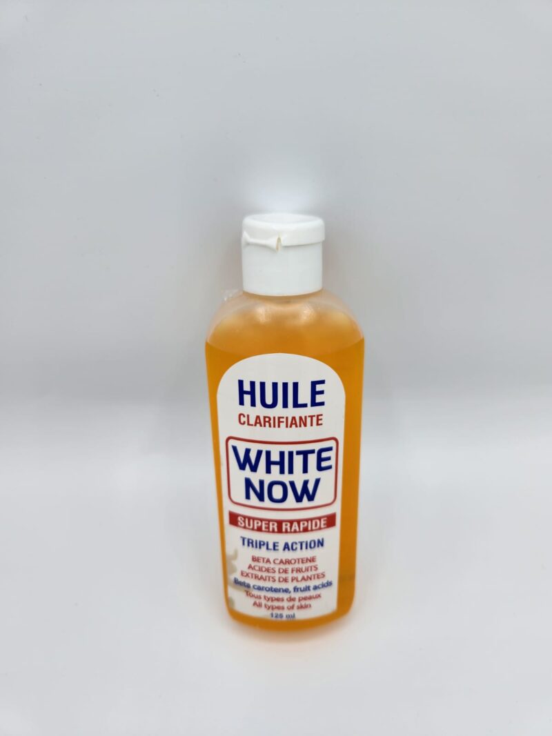 Huile WHITE NOW Super Rapide TRIPLE ACTION.125ml.