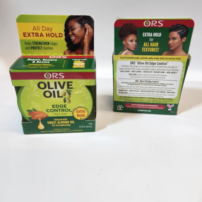 Soin Cheveux Naturel | OLIVE OIL EDGE CONTROL 64g | Produit Capillaire Réparateur