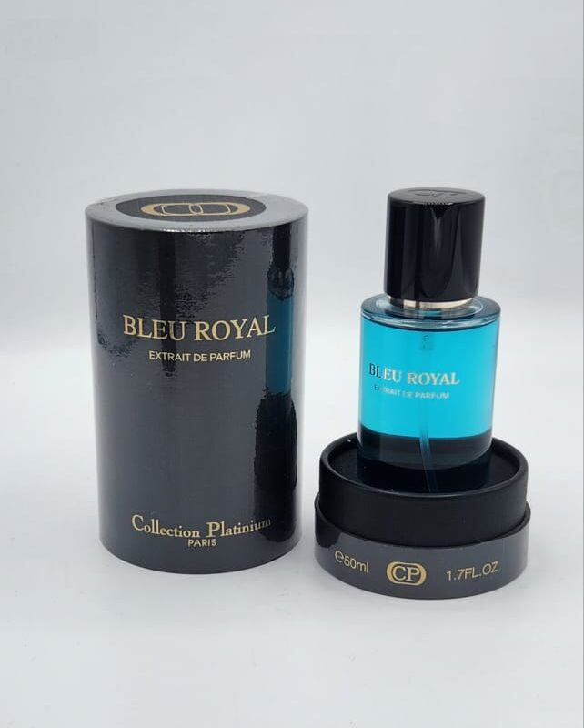 Extrait de Parfum BLEU ROYAL 50ml – Collection Platinium – Élégance et Raffinement