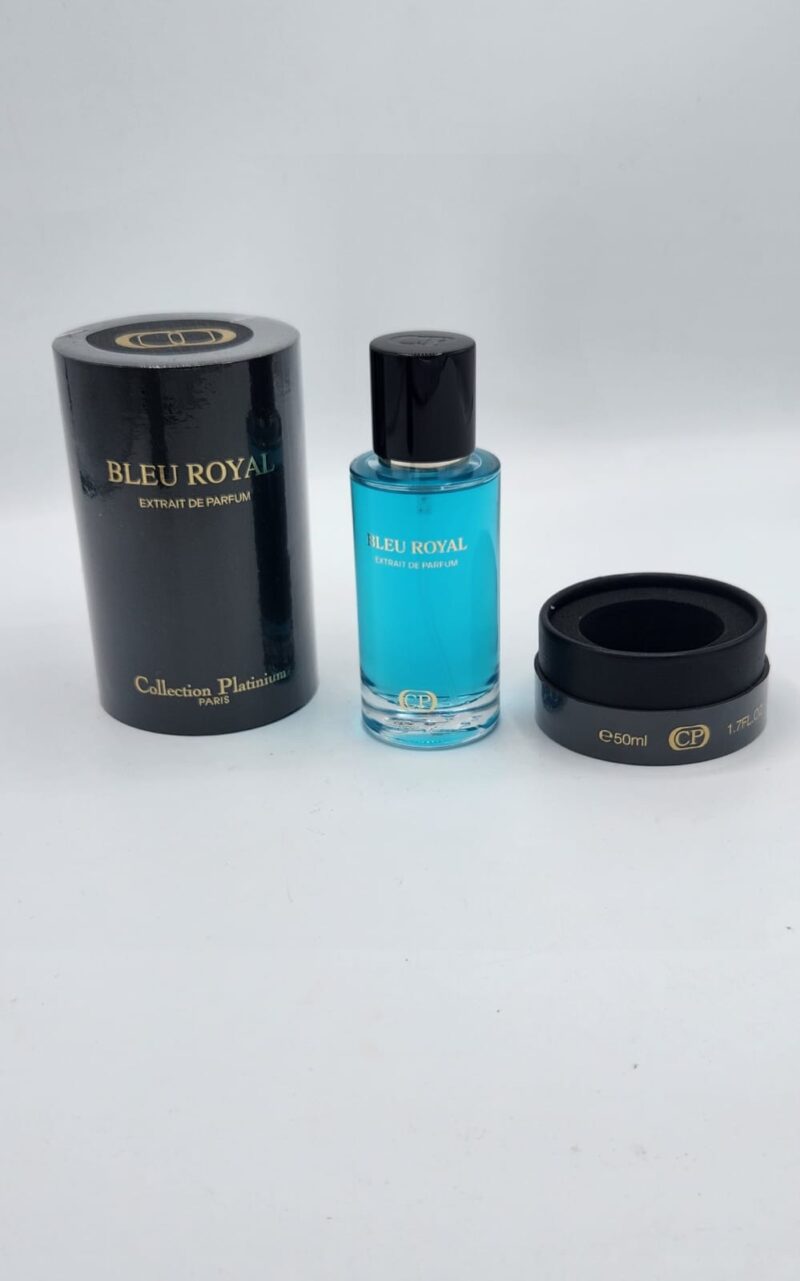 Extrait de Parfum BLEU ROYAL 50ml – Collection Platinium – Élégance et Raffinement - Image 4