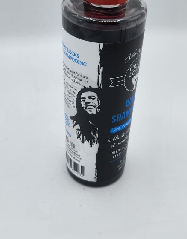 Shampoing Crazy Locks Huile de Carapate & Menthe Poivrée | Hydratant & Anti-Casse | 250ml