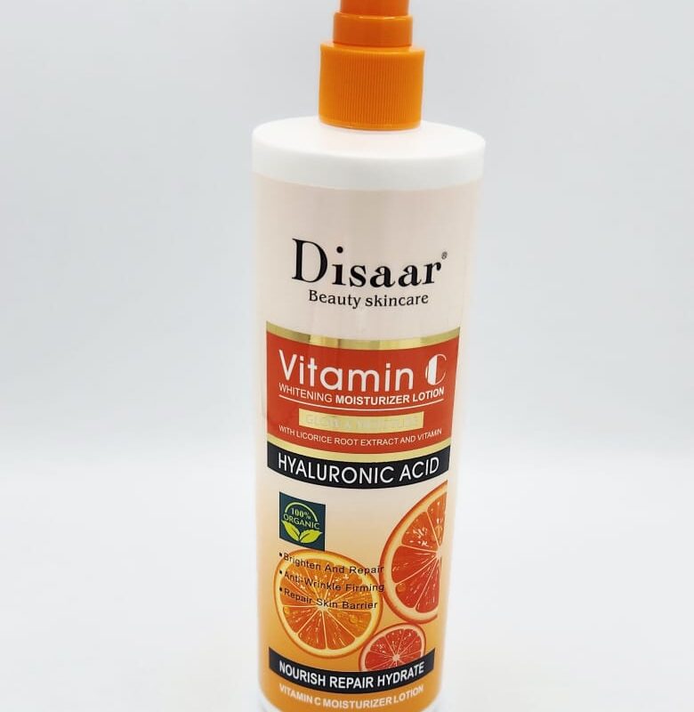 Disaar Lait Hydratant Éclaircissant à la Vitamine C – 480g