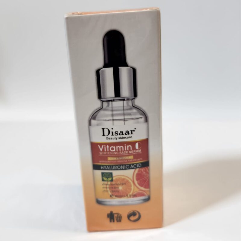 Disaar Vitamin C Skincare – Sérum Éclaircissant & Anti-Taches pour Visage