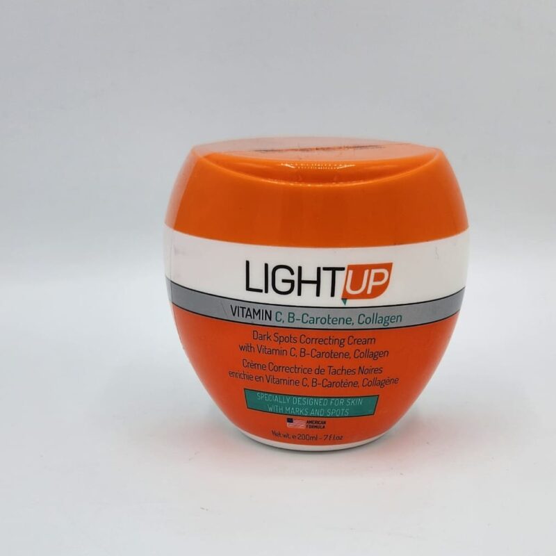 Crème LIGHT UP Clarifiante | Hydratation & Éclat Peau Noire