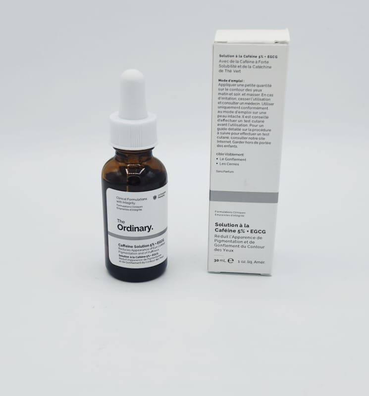 Caffeine Solution 5% + EGCG The Ordinary | Anti-Cernes & Fatigue | Yeux Lumineux