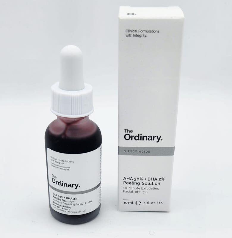 AHA 30% + BHA 2% Peeling Solution The Ordinary | Éclat & Exfoliation Intense | Visage
