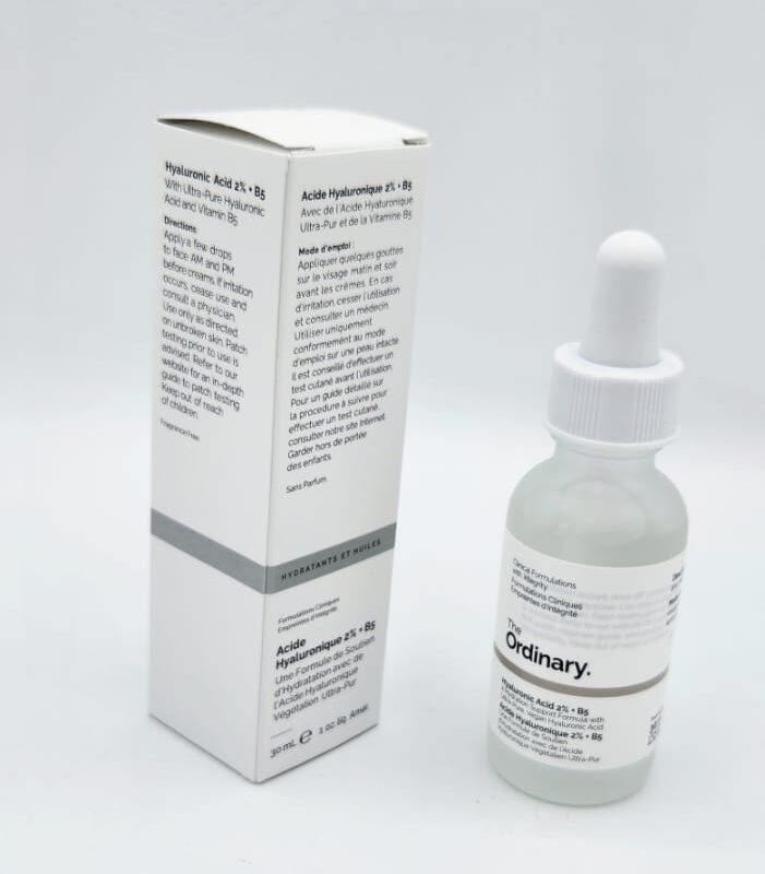 Hyaluronic Acid 2% + B5 The Ordinary | Hydratation Profonde | Peau Repulpée