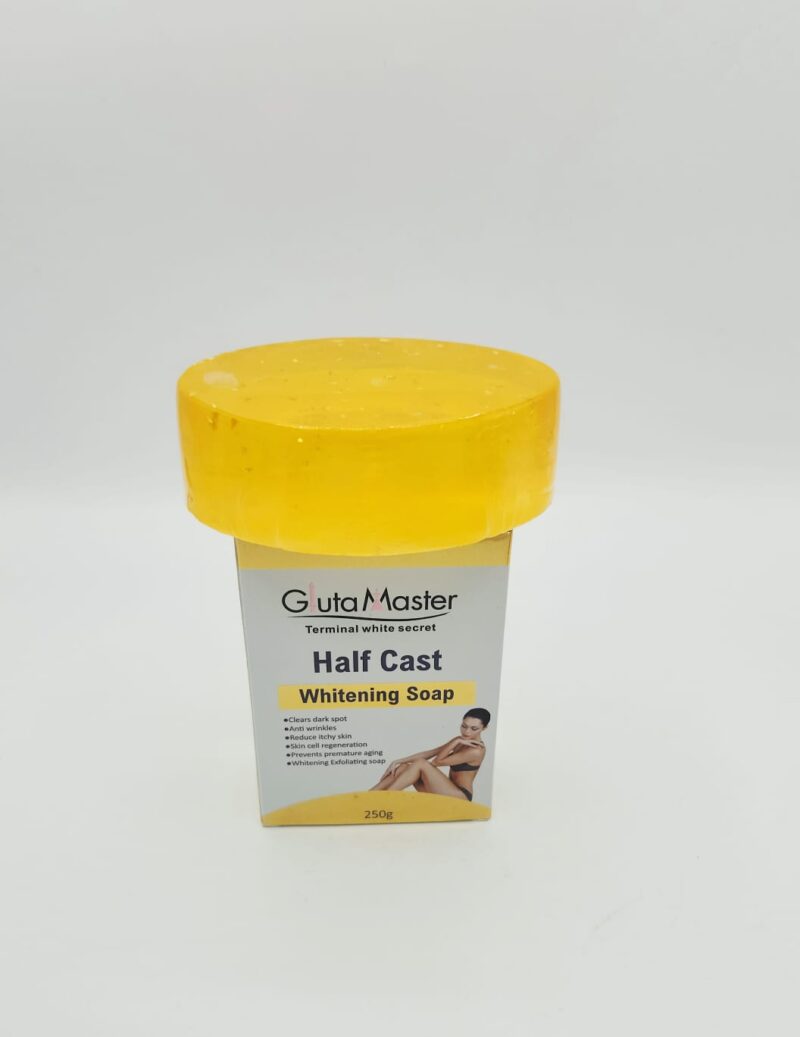 Savon Gommant Éclaircissant Gluta Master – Half Cast – 250g - Image 3