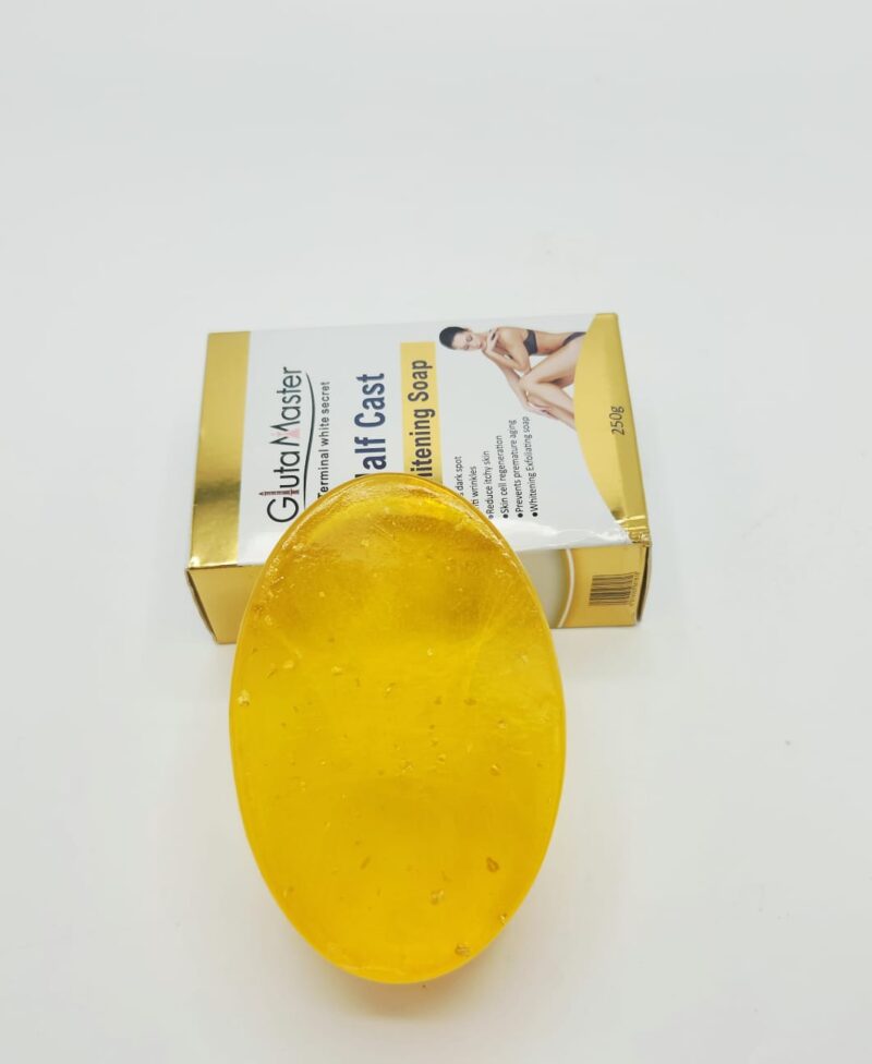 Savon Gommant Éclaircissant Gluta Master – Half Cast – 250g - Image 2