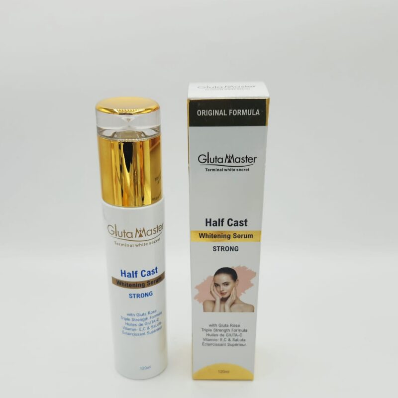 Sérum Éclaircissant Gluta Master Terminal White – Teint Métisse Unifié – 120ml