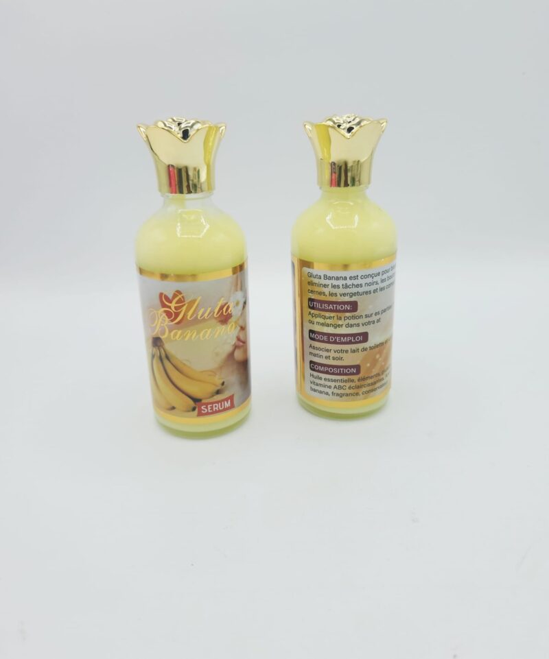Sérum Éclaircissant Gluta Banane – Anti-Taches Teint Éclatant – 120ml - Image 2