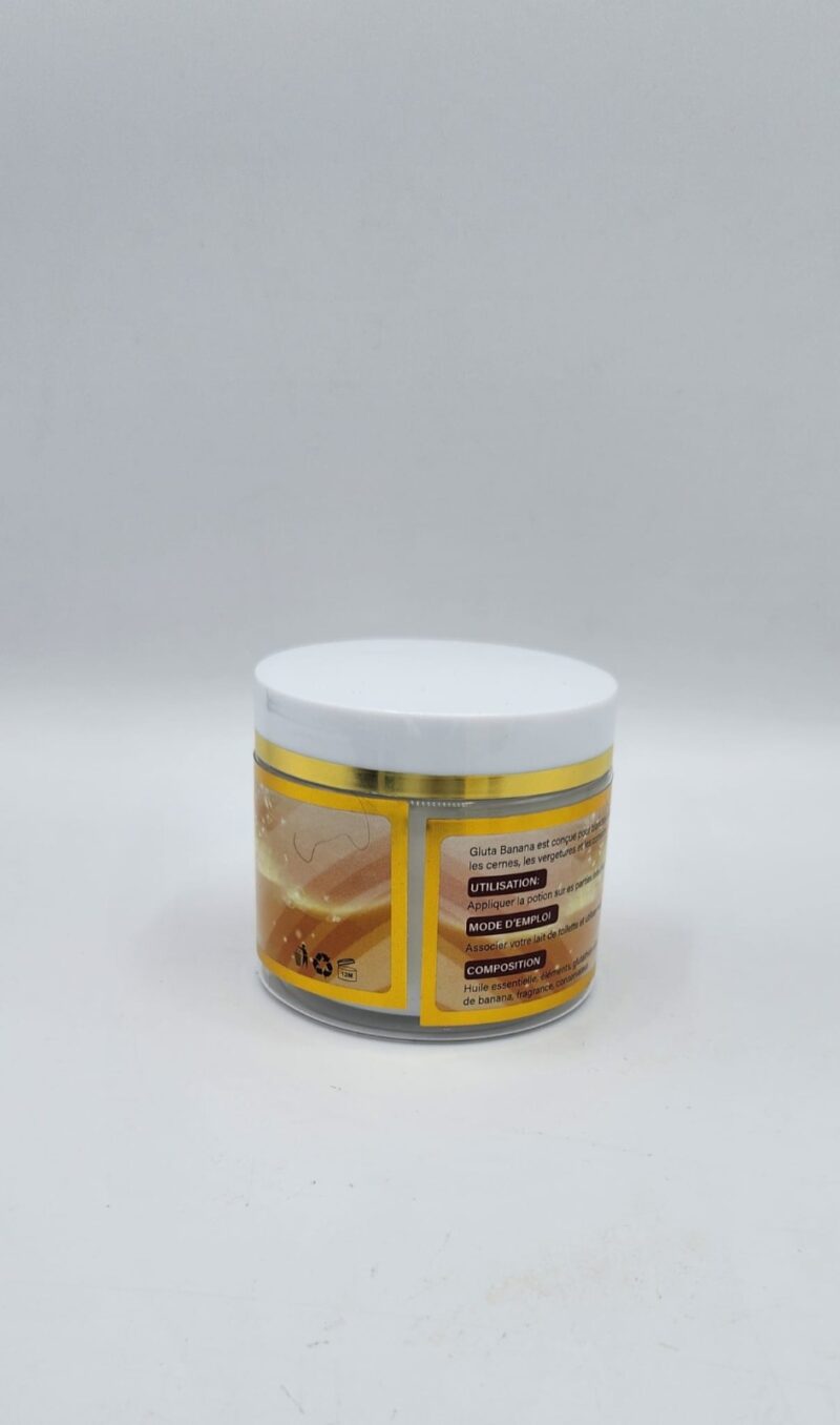 Crème Visage Gluta Banana Éclaircissante – Anti-Taches, Cernes & Vergetures – 100ML - Image 6