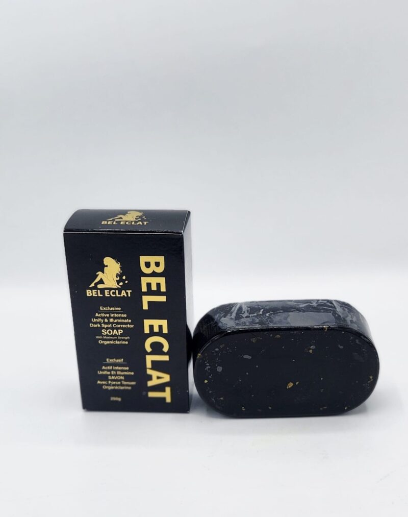 Savon Bel Éclat Active Intense – Unifiant & Éclaircissant – Illumine le Teint Métissé (250g) - Image 2