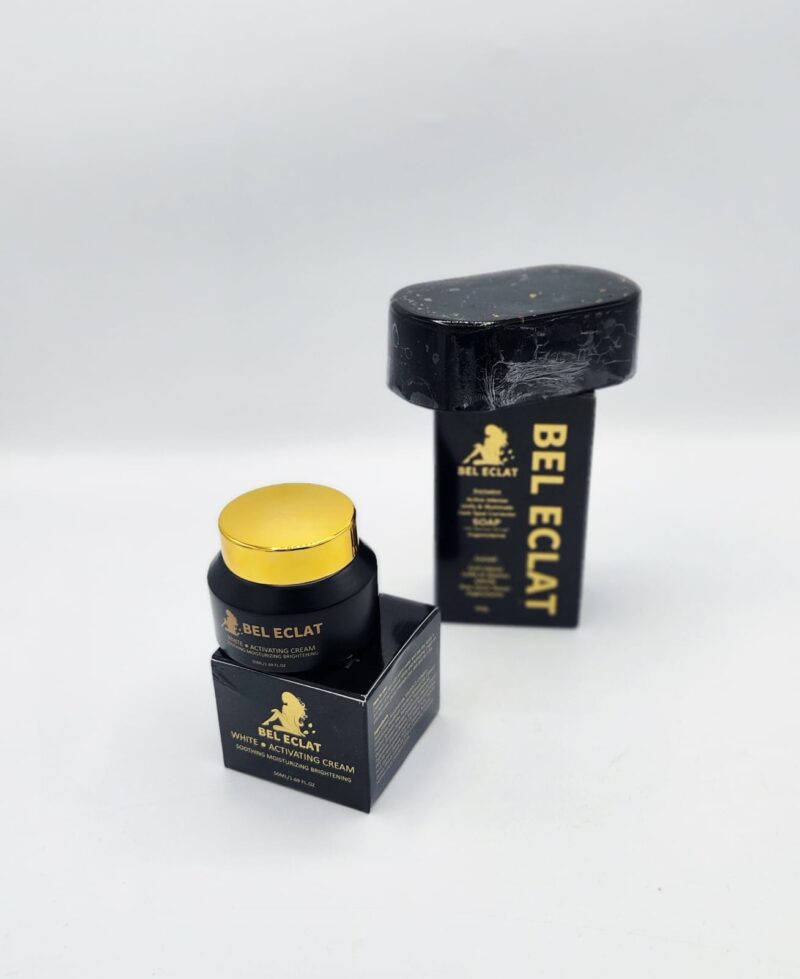 Crème Visage & Savon Bel Éclat Active Intense – Éclaircissant & Unifiant – Teint Métissé (2x1) - Image 3