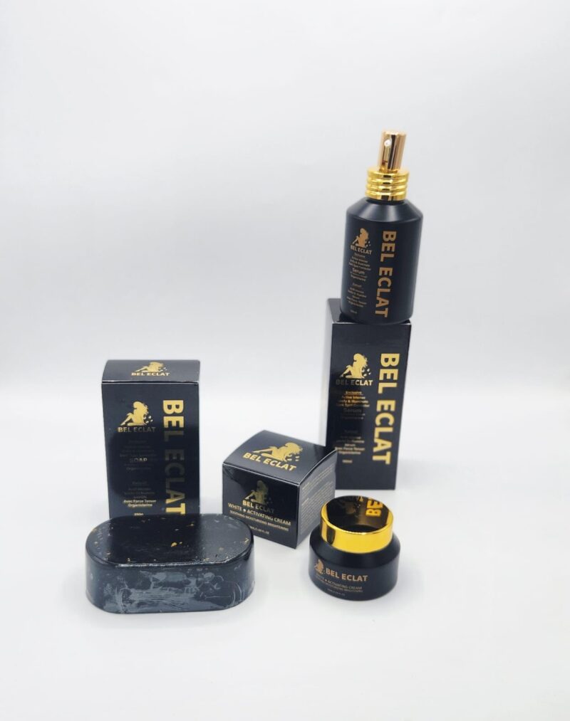 Crème Visage, Savon & Sérum Bel Éclat – Éclaircissant & Unifiant – Teint Métissé (3x1) - Image 3