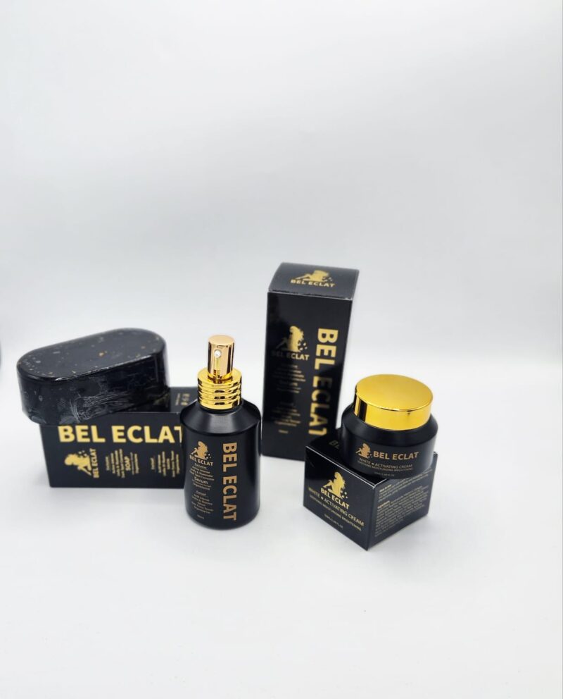 Crème Visage, Savon & Sérum Bel Éclat – Éclaircissant & Unifiant – Teint Métissé (3x1) - Image 4