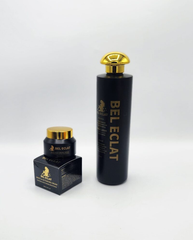 LOTION & CRÈME Visage BEL ÉCLAT – Soin Éclaircissant Intense pour Teint Métissé – 2x1 - Image 4