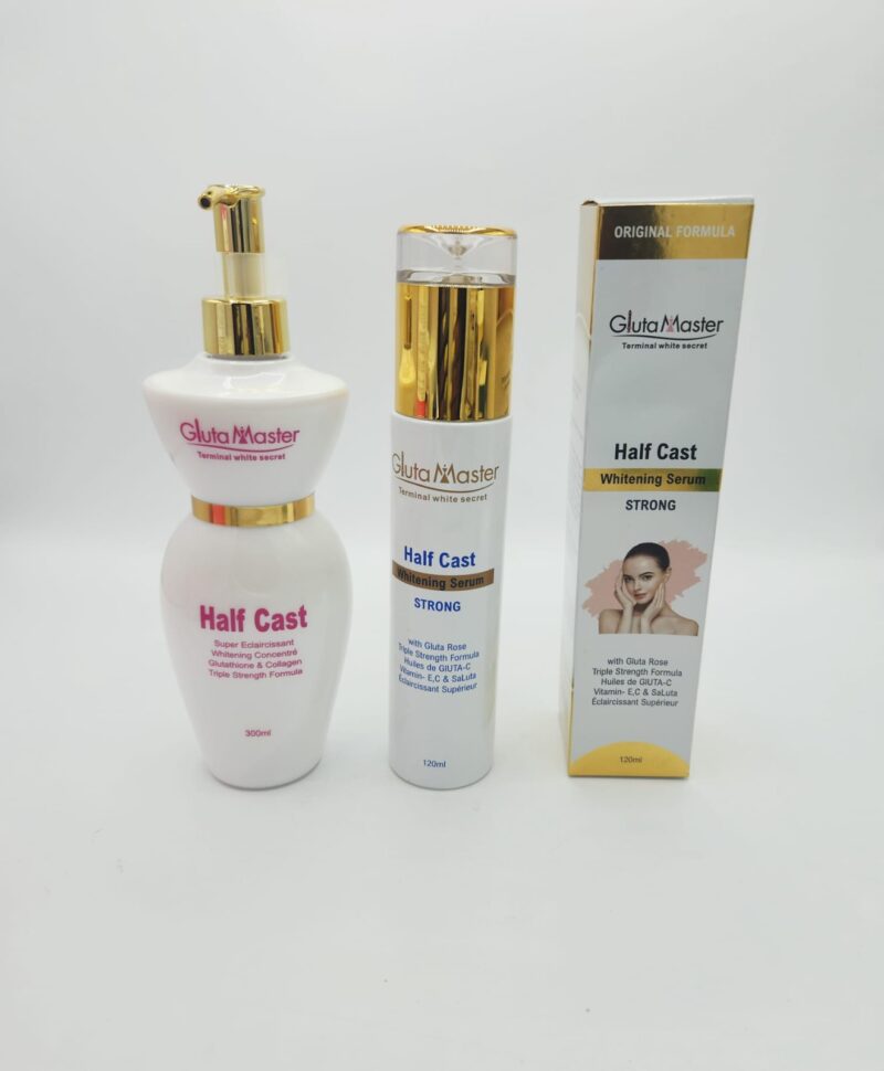 Lait & Sérum Gluta Master Half Cast – Terminal White Secret – Super Éclaircissant – 2PCS x 1 – À base de Glutathion & Collagène - Image 5
