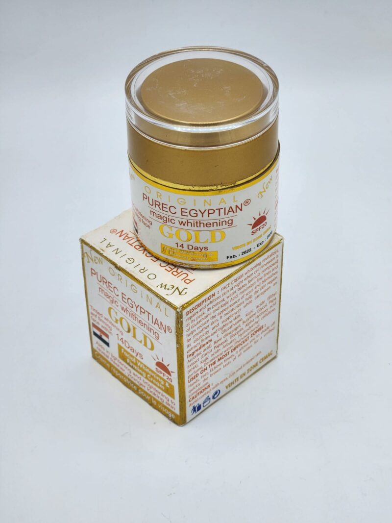 Crème Égyptienne Super Éclaircissante – Résultats Visibles en 10 Jours | Éclaircissement Intense, Uniformité du Teint, Peau Lumineuse | 50 ml - Image 4