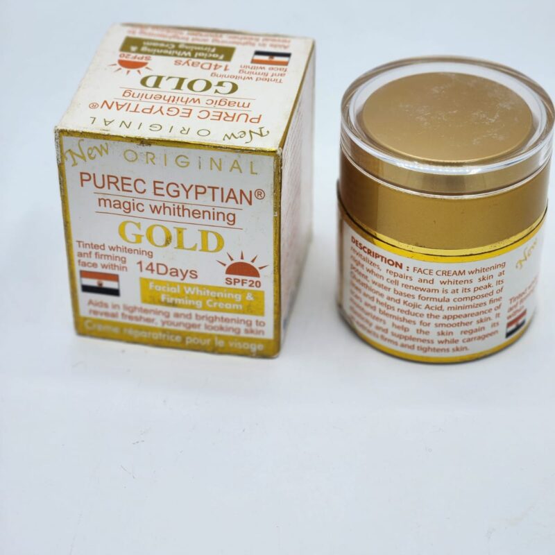 Crème Égyptienne Super Éclaircissante – Résultats Visibles en 10 Jours | Éclaircissement Intense, Uniformité du Teint, Peau Lumineuse | 50 ml