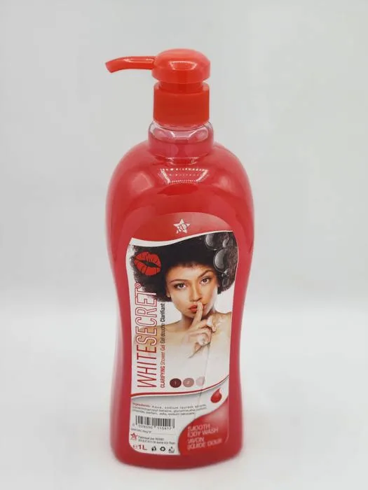 White Secret Gel Douche Gommant Clarifiant & Éclaircissant – 1L