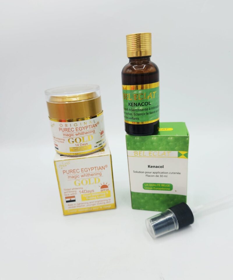 Duo Éclaircissant Acides de Fruits – BEL Éclat Super Blanchisseur | Lotion + Crème à Base d’AHA Naturels | Teint Uniforme, Anti-Taches, Résultat en 10 Jours - Image 3