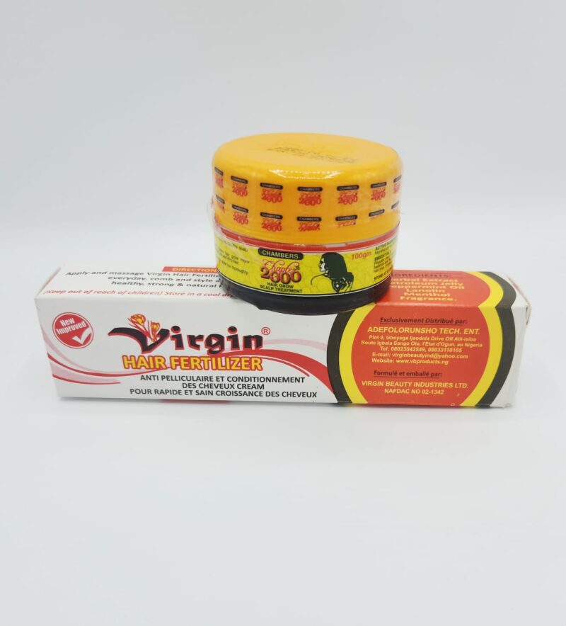 Crème Cuir Chevelu Traitement – Chambers Chapter 2000 Duo Virgin Crème 100g | Hydrate, Apaise, Stimule la Croissance Capillaire | Sans Parabènes, 100% Naturelle - Image 7