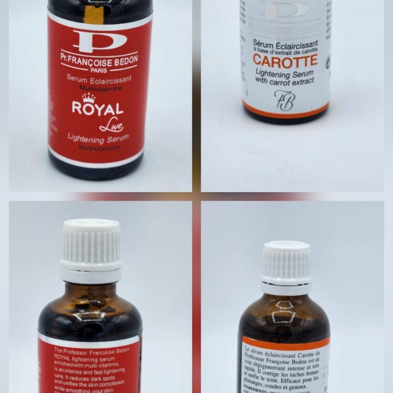 Duo Lotion + Concentré Éclaircissant Mains & Pieds – Anti-Tâches Fort Spécialement Formulé pour Peau Jaune