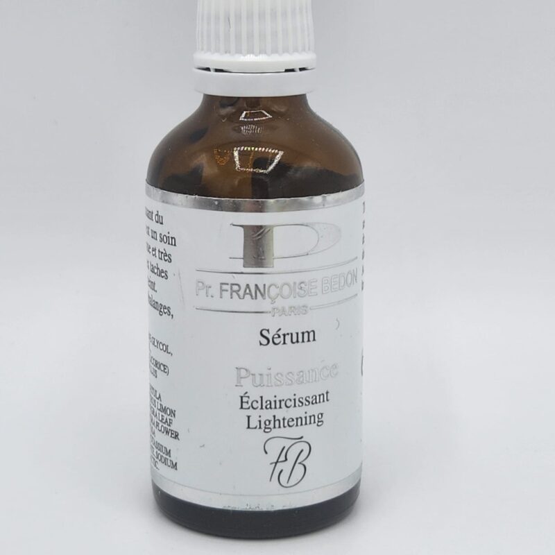 Sérum Éclaircissant Puissance de Françoise B – 50ml – Formule Renforcée Anti-Taches Tenaces & Unifiant le Teint