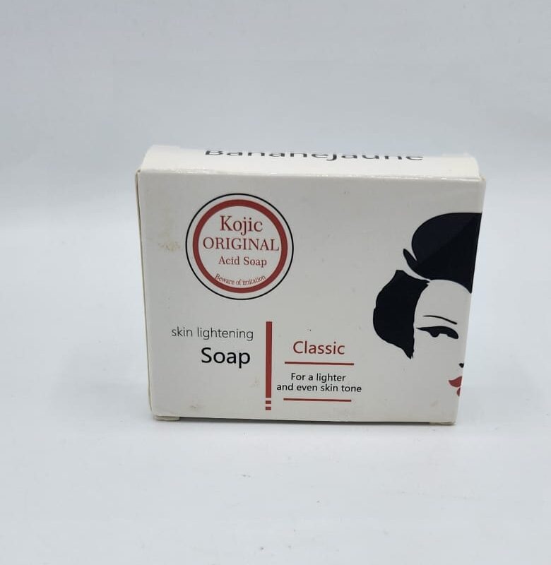 Savon Éclaircissant à l’Acide Kojique – Anti-Acné & Anti-Taches Noires – Formule Ultra-Puissante – 100g
