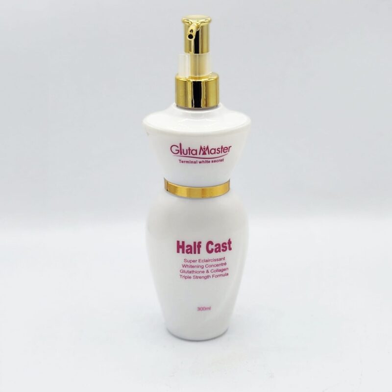 Lait Gluta Master Super Éclaircissant – 300ml – Formule Triple Action au Glutathion, Collagène & Vitamine C