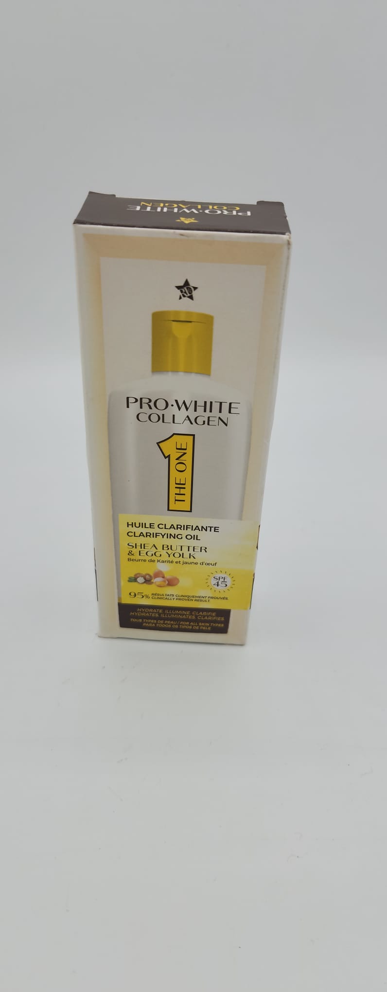 Lait PRO WHITE Collagène Concentré, Clarifiant & Beurre de Karité 500ml - Image 11