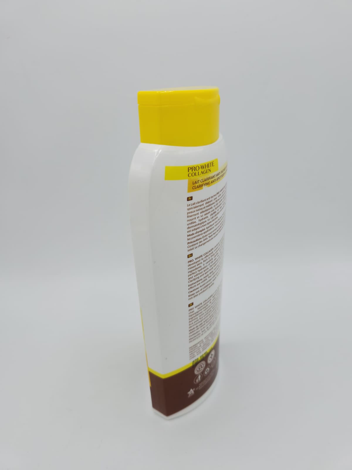 Lait PRO WHITE Collagène Concentré, Clarifiant & Beurre de Karité 500ml - Image 10