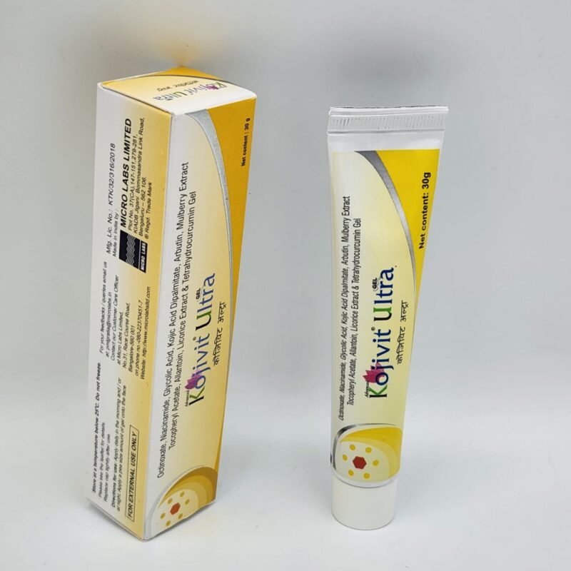 Crème Kojivit Ultra – Soin Éclaircissant Intensif à l’Acide Kojique & Vitamine C – 30g
