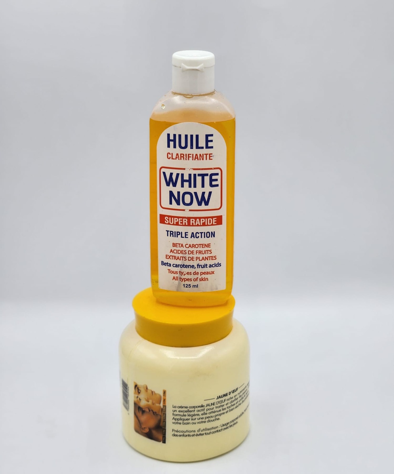 Duo Jaune d’Œuf – Savon + Crème Éclaircissante au Jaune d’Œuf Frais – Soin Visage Complet Anti-Taches – 2 x 50g - Image 6