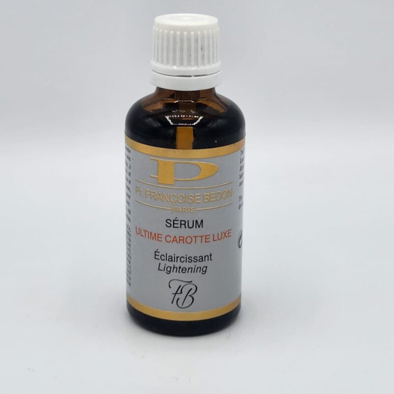 Pr. Françoise Bedon Sérum Ultime Carotte Luxe éclaircissant anti imperfection 1X