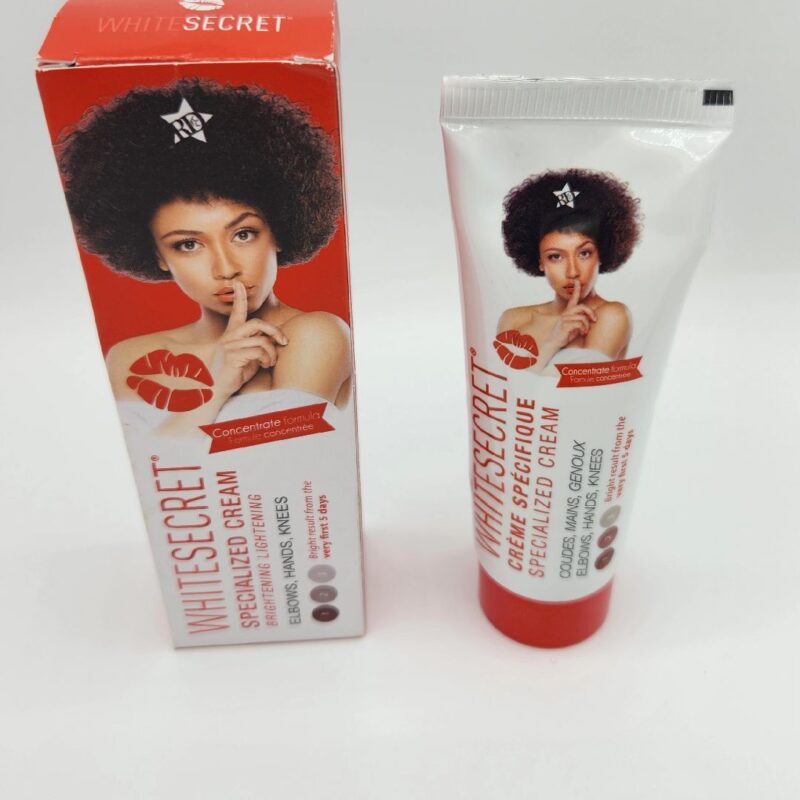 CRÈME WHITE  SECRET SPÉCIFIQUE POUR LES MAINS/ COUDES / GENOUX. .  1X