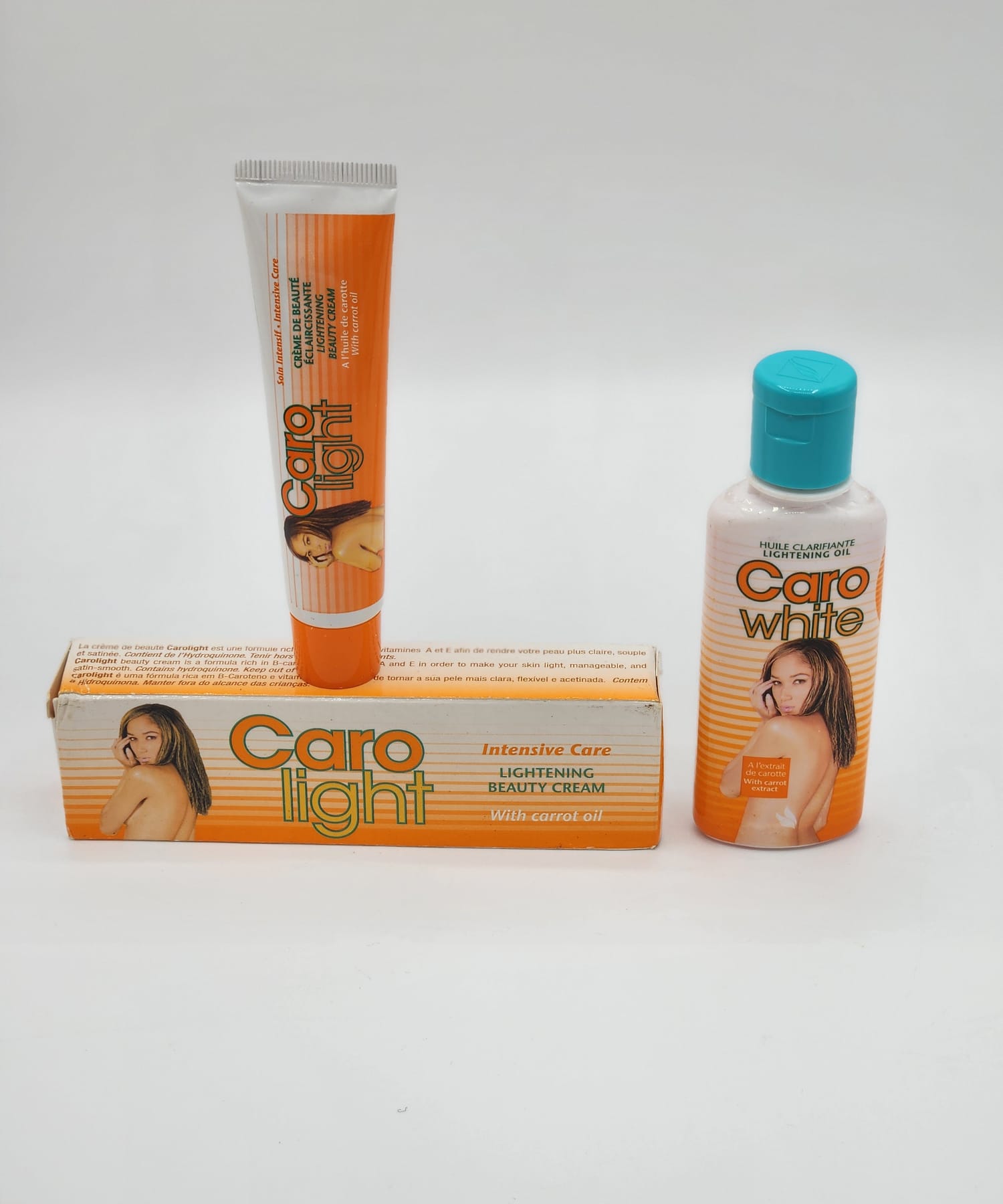 Caro White Eclaircissante , Anti Tache Créme Tube, et Huile - Image 4