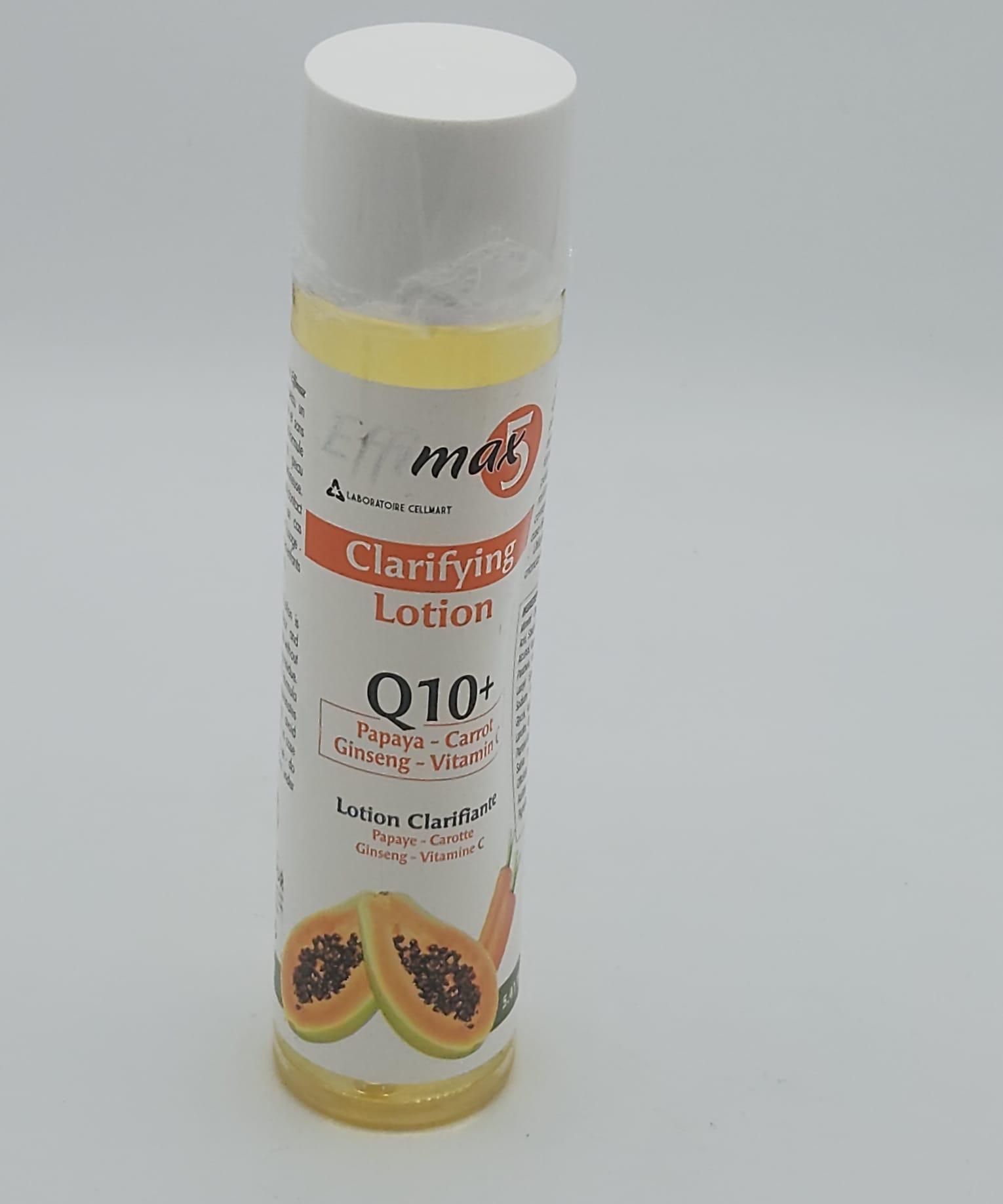 COMBO EFFIMAX PAPAYE CAROTTE VITAMINE C ULTRA ÉCLAIRCISSANT LOTION ET CREME ACTION RAPID - Image 4
