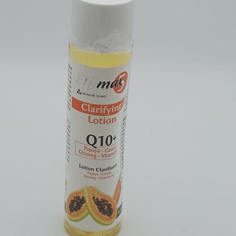EFFIMAX PAPAYE CAROTTE VITAMINE C ULTRA ÉCLAIRCISSANT LOTION VISAGE. 160ML
