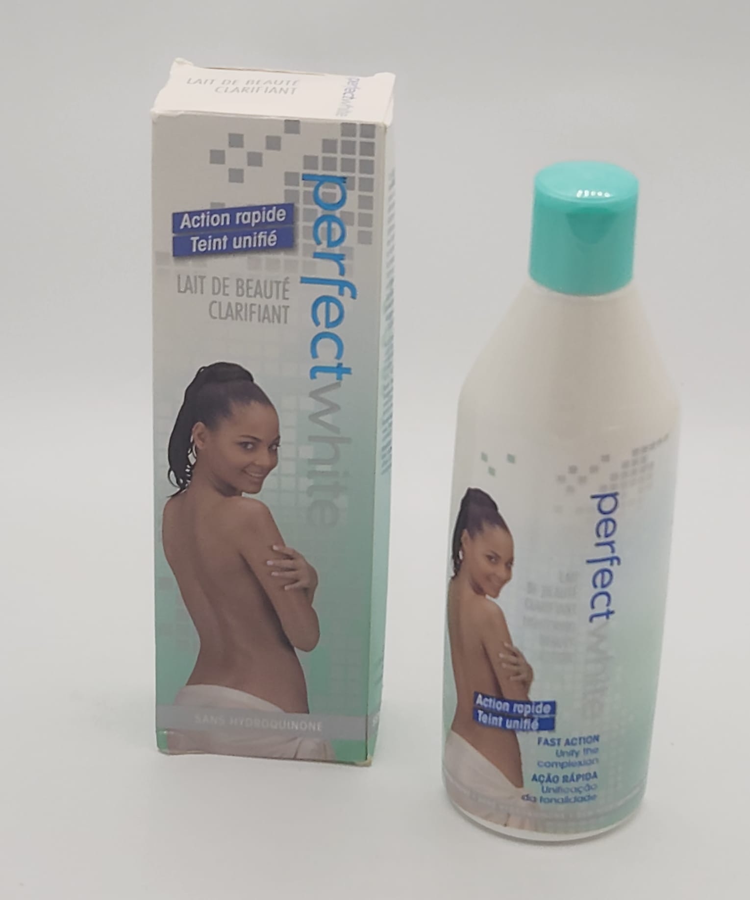 LAIT PERFECT WHITE. Lait De Beauté Clarifiant - Action rapide - Teint Unifié 250ML - Image 7