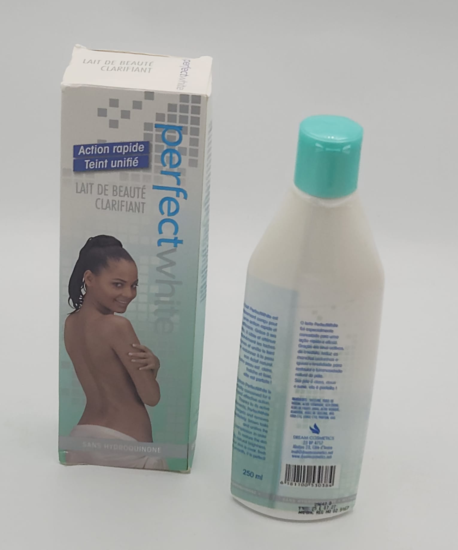 LAIT PERFECT WHITE. Lait De Beauté Clarifiant - Action rapide - Teint Unifié 250ML - Image 5