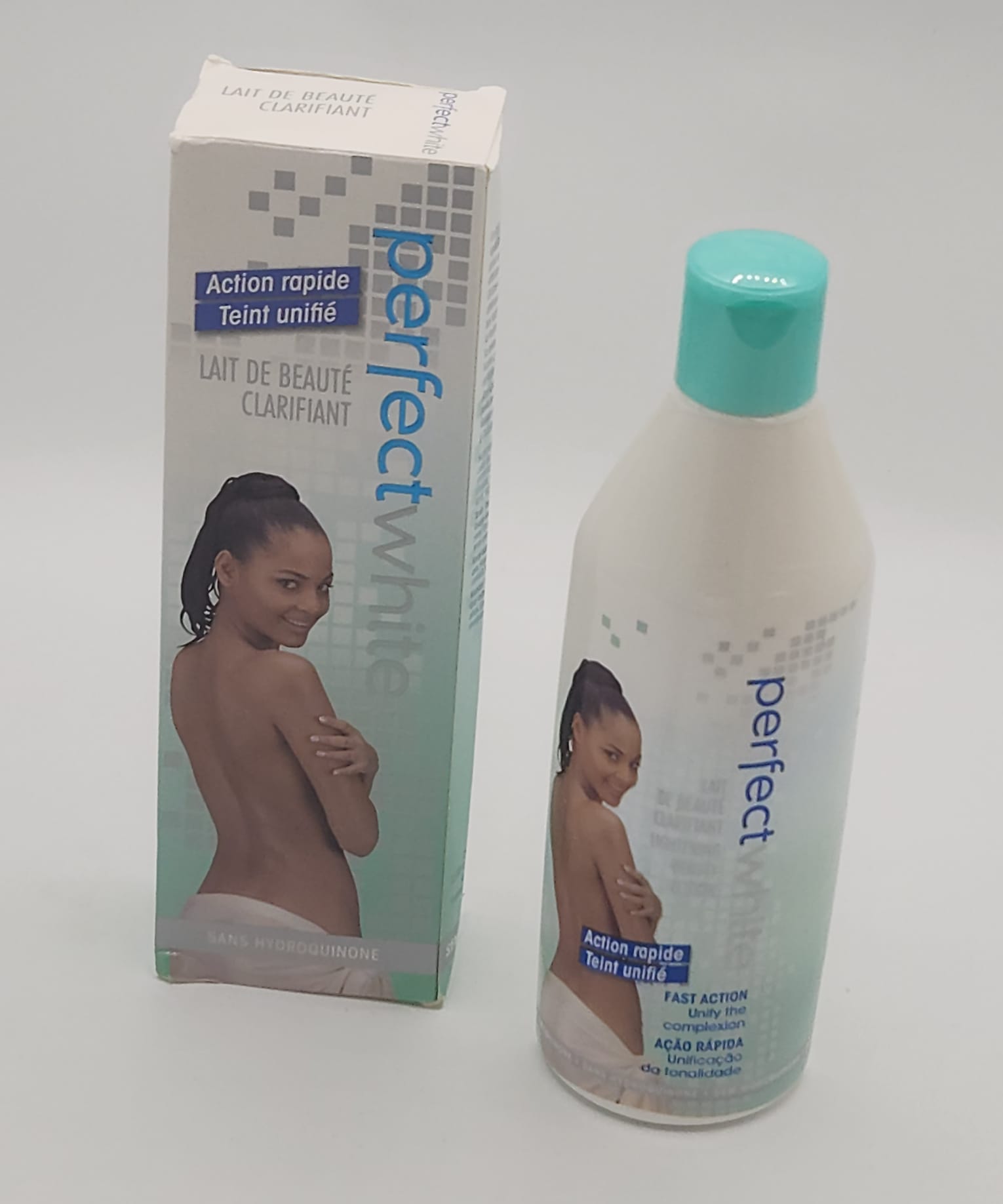 LAIT PERFECT WHITE. Lait De Beauté Clarifiant - Action rapide - Teint Unifié 250ML - Image 6