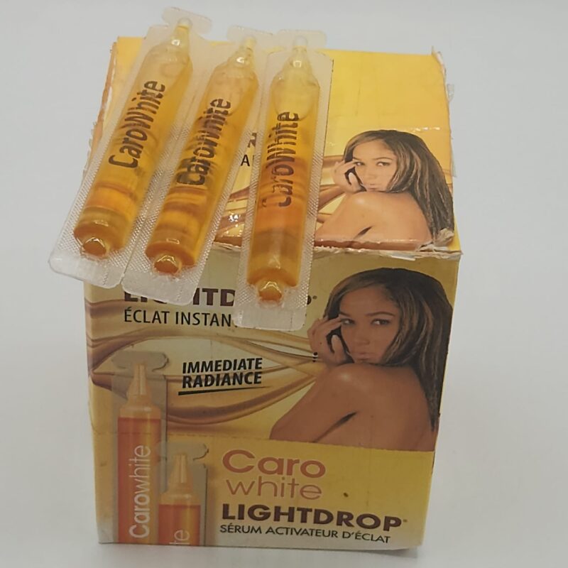 SERUM ACTIVATEUR D ECLAT CARO WHITE LIGHTDROP. Radiance Immediate COUP D ECLAT INSTANTANE. 3PCS
